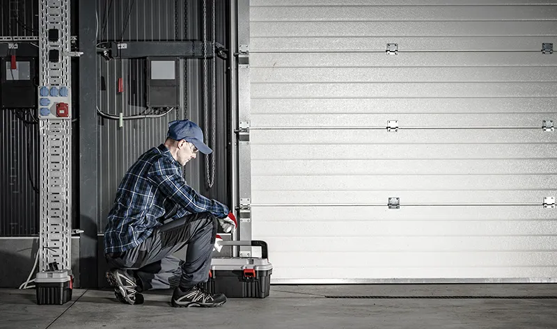 commercial garage door issue