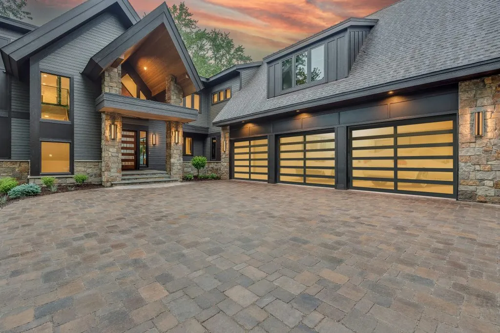 Residential garage door