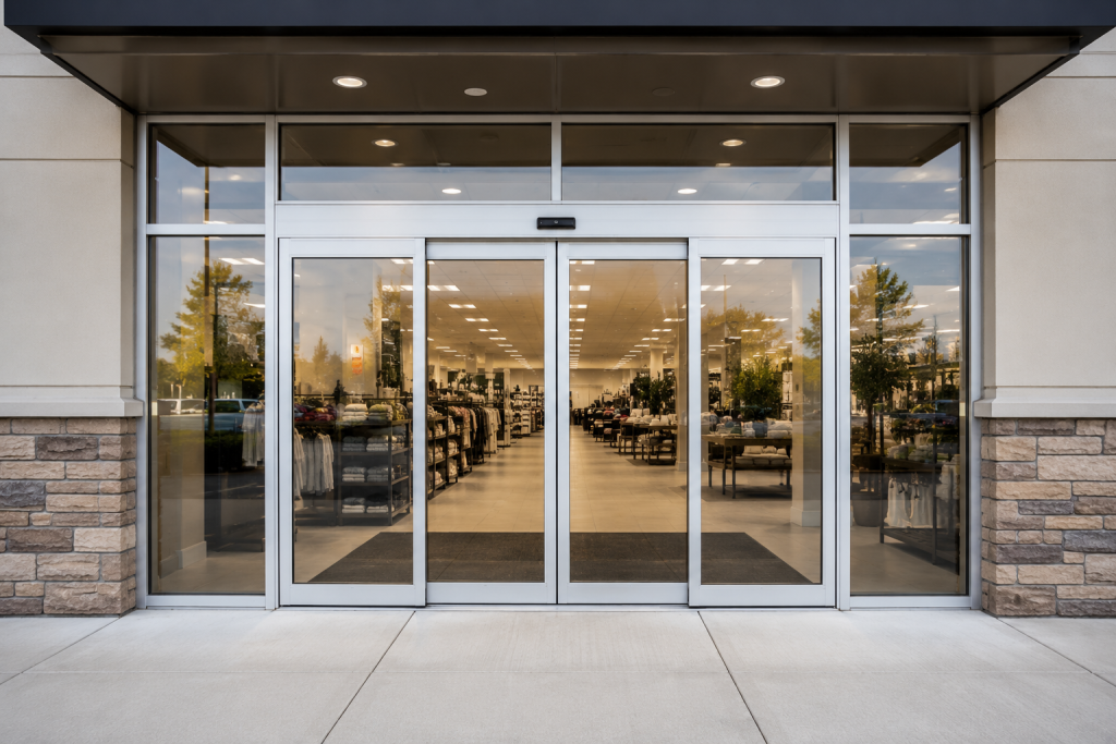 retail automatic door