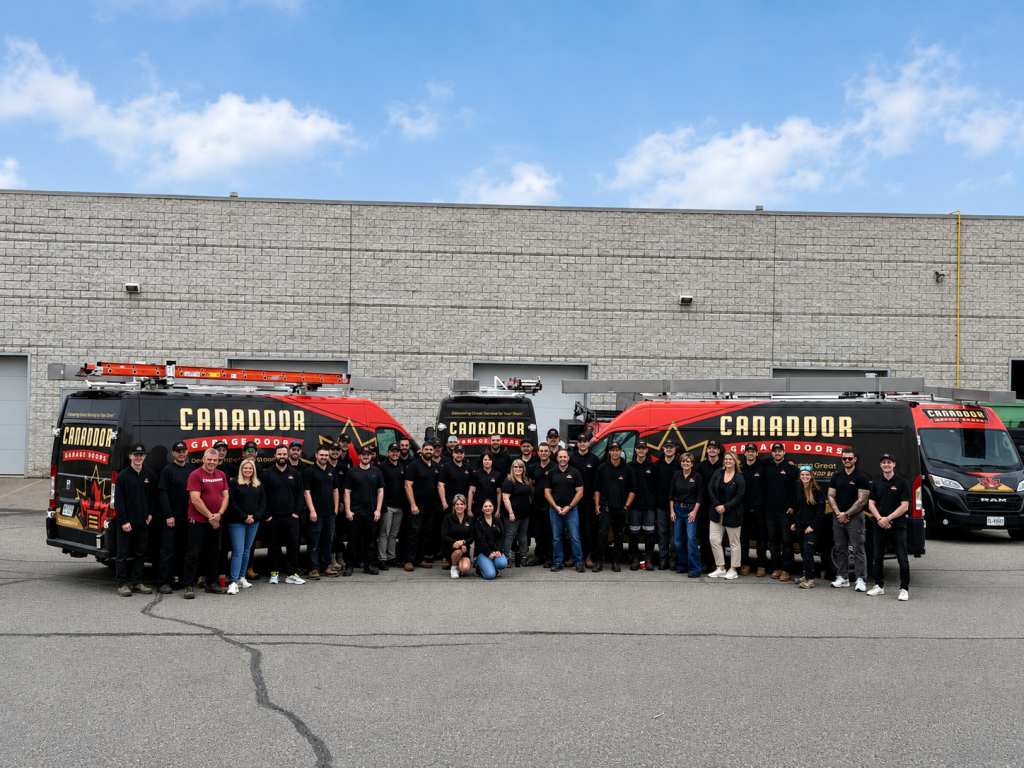 Canadoor Team photo with truck