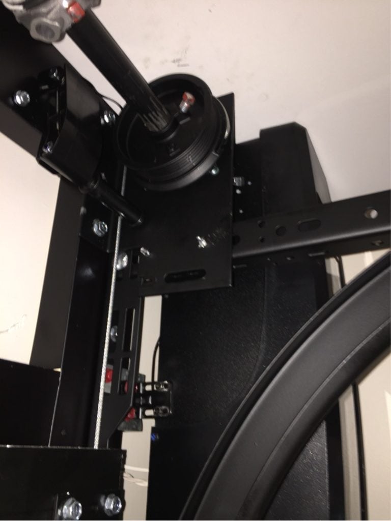 Garage door roller