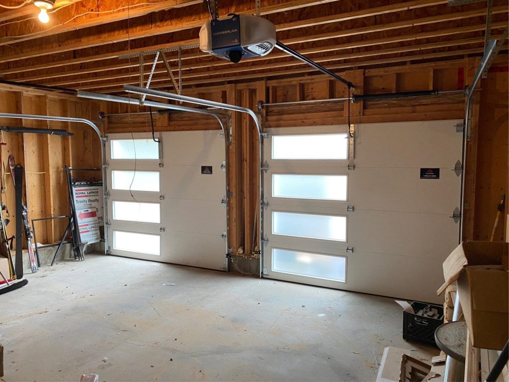 Garage Door with opener